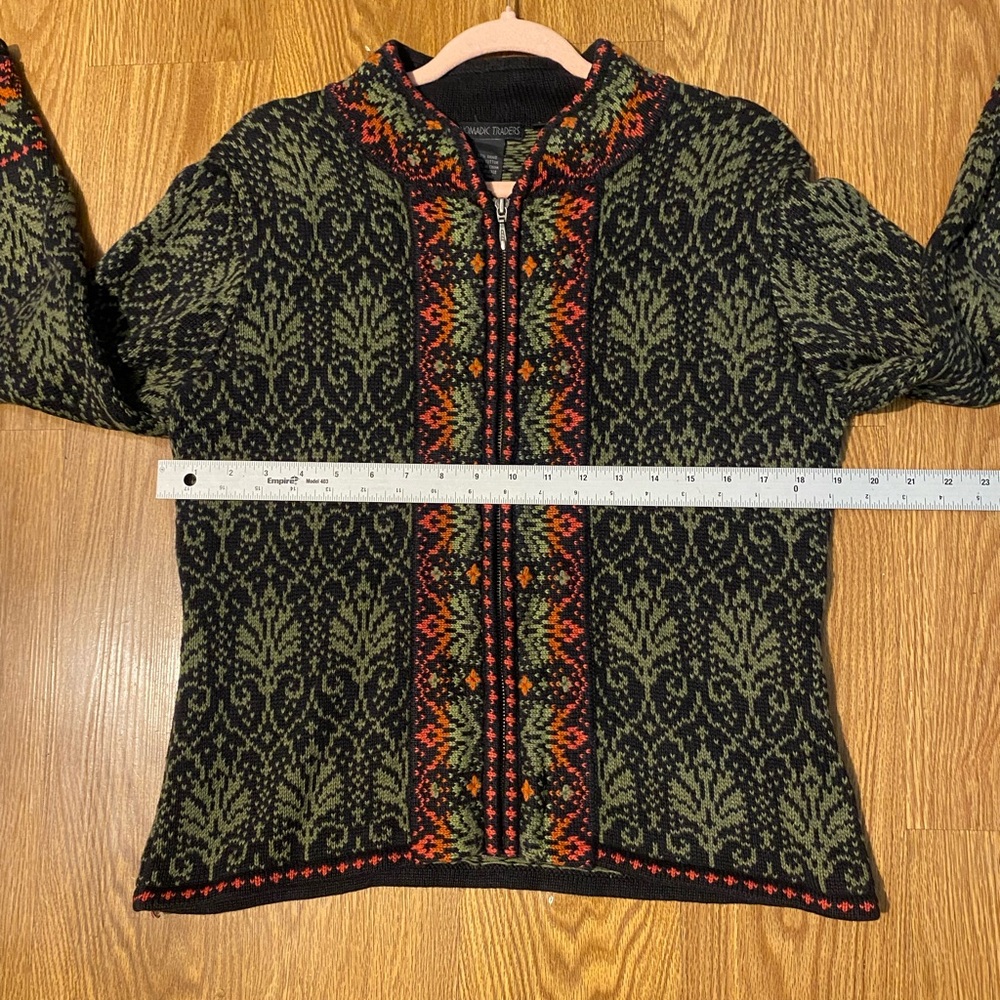 Nomadic Traders Multicolor Patterned Jacket 55%Ra… - image 5